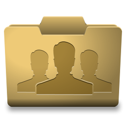 Yellow Group Icon 256x256 png
